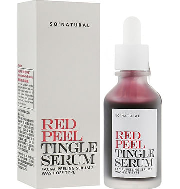 Сыворотка для лица So'natural Red Peel Tingle Serum, 35 мл