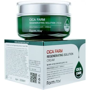 Крем для лица Farm Stay Cica Farm Regenerating Solution Cream, 50 мл