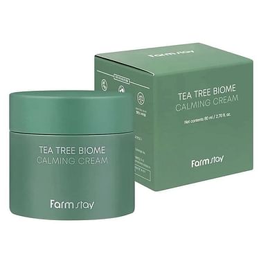 Крем для лица Farm Stay Tea Tree Biome Calming, 80 мл