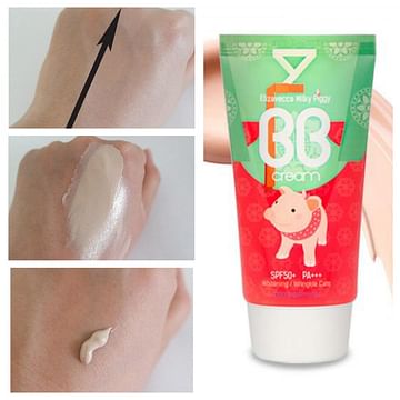 Увлажняющий ББ крем с гиалуроновой кислотой Elizavecca Milky Piggy BB Cream, 50мл.