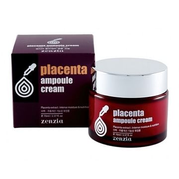 Крем для лица zenzia Placenta Ampoule Cream, 70 мл.