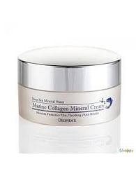 Крем для лица Морской коллаген и Эпидермальный фактор роста Deoproce Marine Collagen Mineral Cream, 100гр.