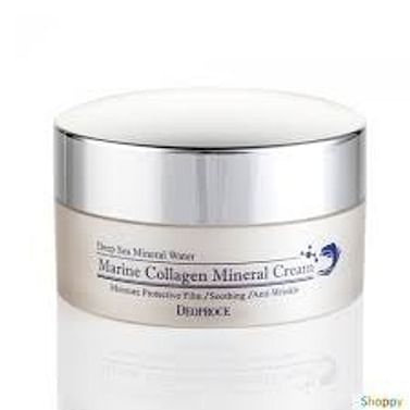 Крем для лица Морской коллаген и Эпидермальный фактор роста Deoproce Marine Collagen Mineral Cream, 100гр.