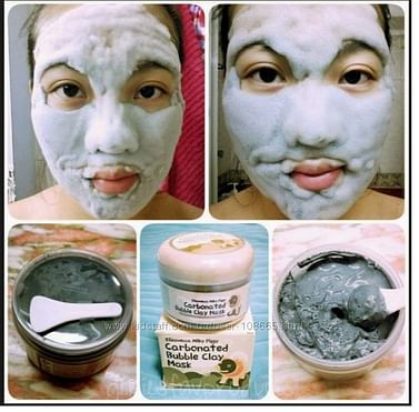 Пузырьковая маска для лица Elizavecca Milky Piggy Carbonated Bubble Clay Mask
