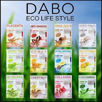 ОПТОМ Тканевая маска для лица DABO Eco Life Style
