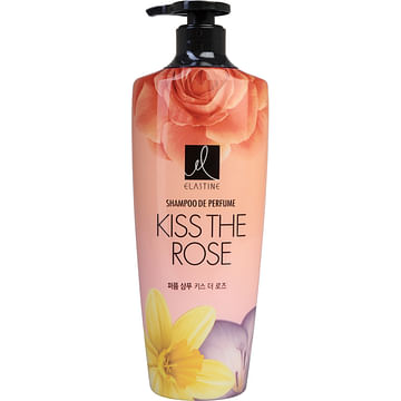 Шампунь для всех типов волос (парфюмированный) LG Elastine Kiss the rose, 600 мл.