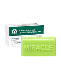 Очищающее мыло для проблемной кожи с кислотами SOME BY MI AHA-BHA-PHA 30 Days Miracle Cleansing Bar, 106гр.
