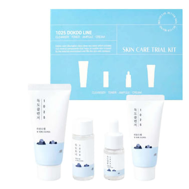 ПРИЕДЕТ 5-6.11 Travel-набор уходовых средств с морской водой Round Lab 1025 Dokdo Trial Kit
