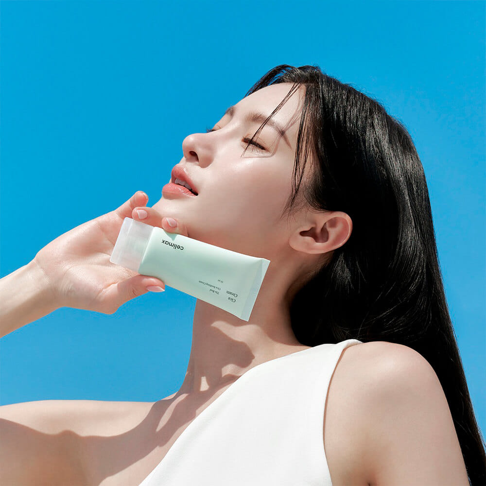 Лёгкий безмасляный крем с экстрактом центеллы Celimax The Real Cica Soothing Cream 50мл