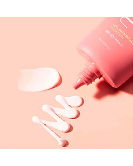 Коллагеновый солнцезащитный крем с пептидами BLIV U Collagen Bouncing Sunscreen SPF50 50мл Коллагеновый солнцезащитный крем с пептидами BLIV U Collagen Bouncing Sunscreen SPF50 50мл