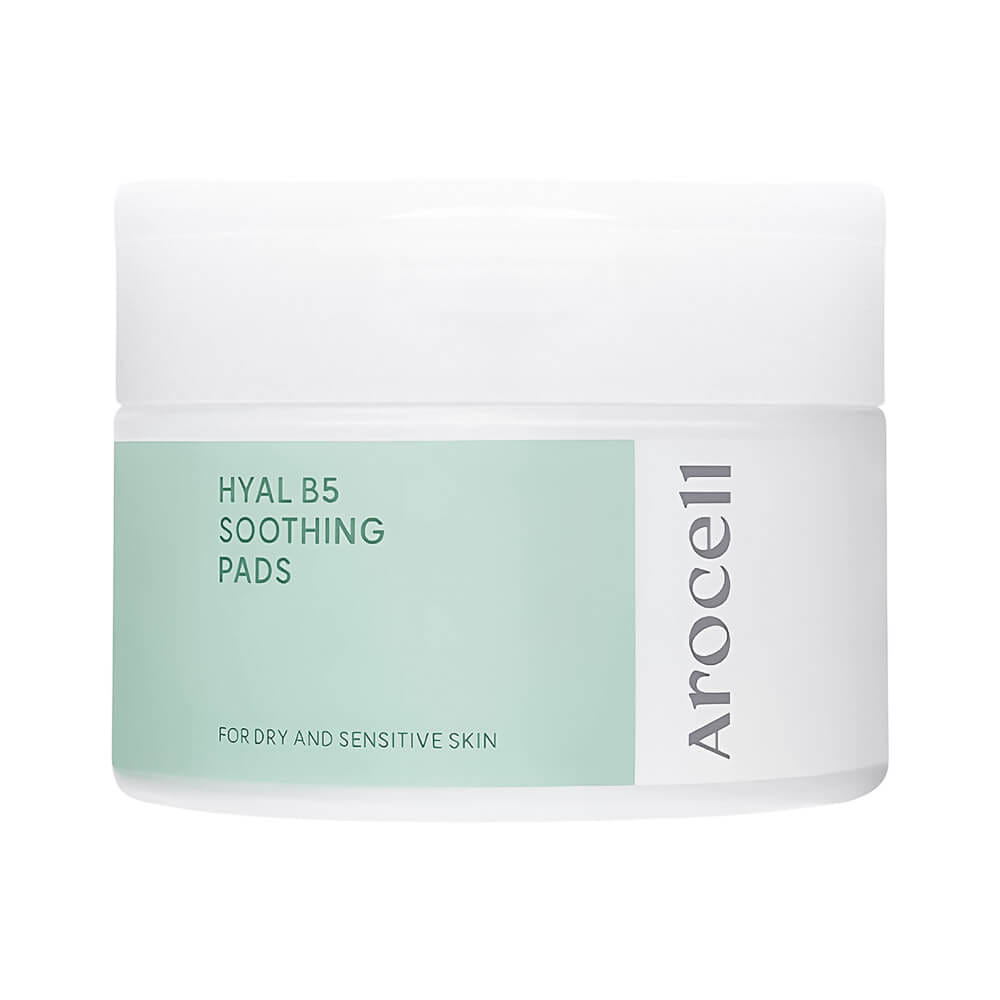 Охлаждающие успокаивающие пэды с гиалуроновой кислотой Arocell Hyal B5 Soothing Pads 70 шт