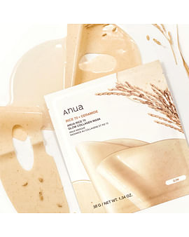Гидрогелевая маска для сияния кожи с рисом Anua Rice 70 Glow Collagen Mask Гидрогелевая маска для сияния кожи с рисом Anua Rice 70 Glow Collagen Mask