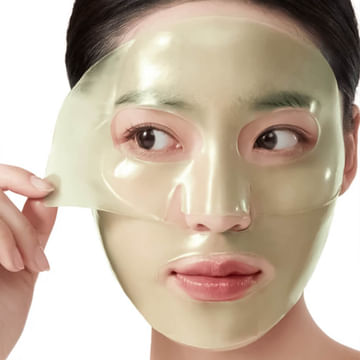 Успокаивающая гидрогелевая маска с хауттюйнией Anua Heartleaf 70 Soothing Collagen Mask