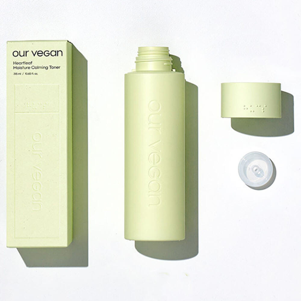 Успокаивающий тоник с хауттюйнией MANYO Our Vegan Heartleaf Moisture Calming Toner 315мл