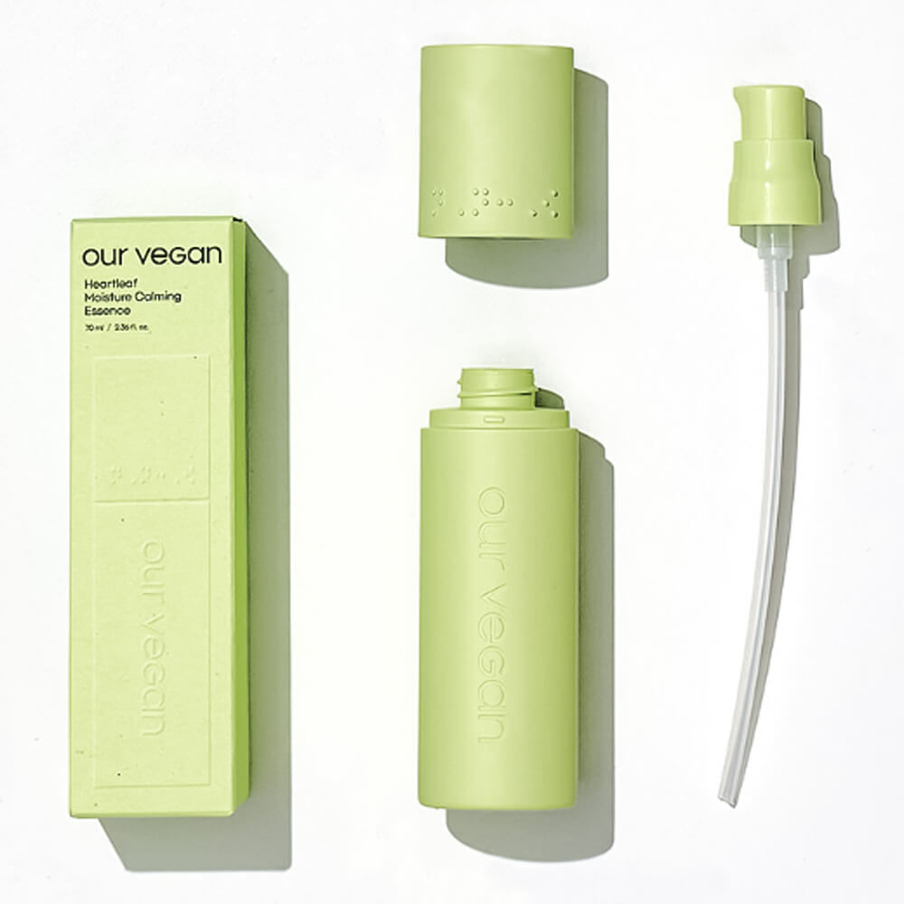 Успокаивающая эссенция с хауттюйнией MANYO Our Vegan Heartleaf Moisture Calming Essence 70мл