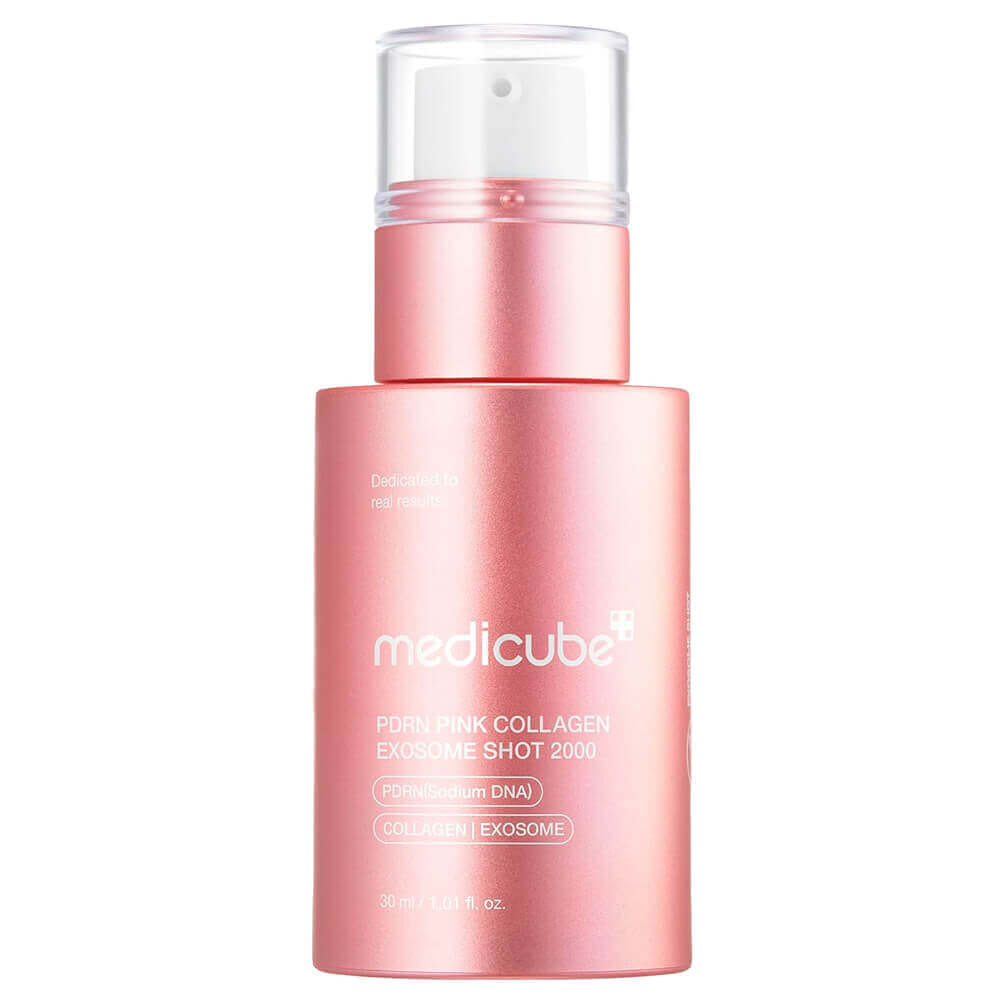 Омолаживающая ампула с микроиглами Medicube PDRN Pink Collagen Exosome Shot Serum 2000 30мл