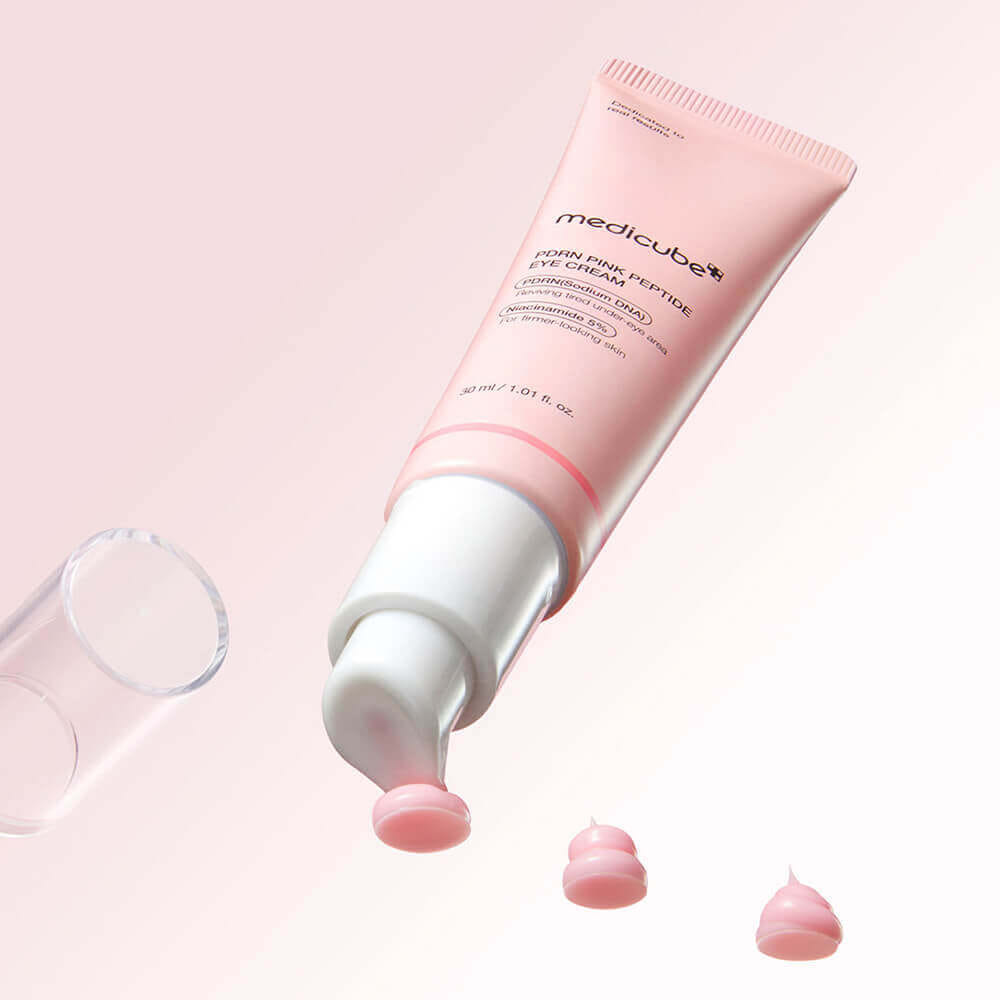 Осветляющий крем для век с ПДРН и пептидами Medicube PDRN Pink Peptide Eye Cream