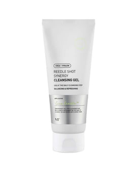 Успокаивающий гель для умывания с центеллой VT Cosmetics Reedle Shot Synergy Cleansing Gel 150мл Успокаивающий гель для умывания с центеллой VT Cosmetics Reedle Shot Synergy Cleansing Gel 150мл