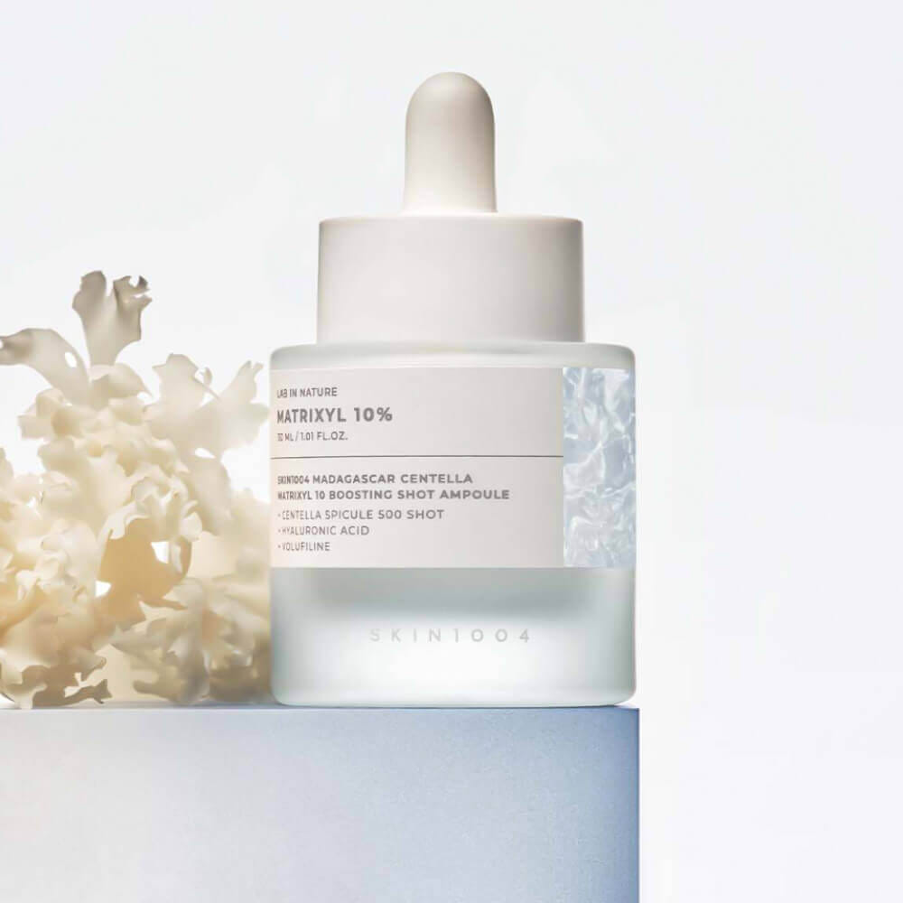 Ампула-бустер со спикулами и матриксилом SKIN1004 Madagascar Centella Matrixyl 10 Boosting Shot Ampoule 30мл