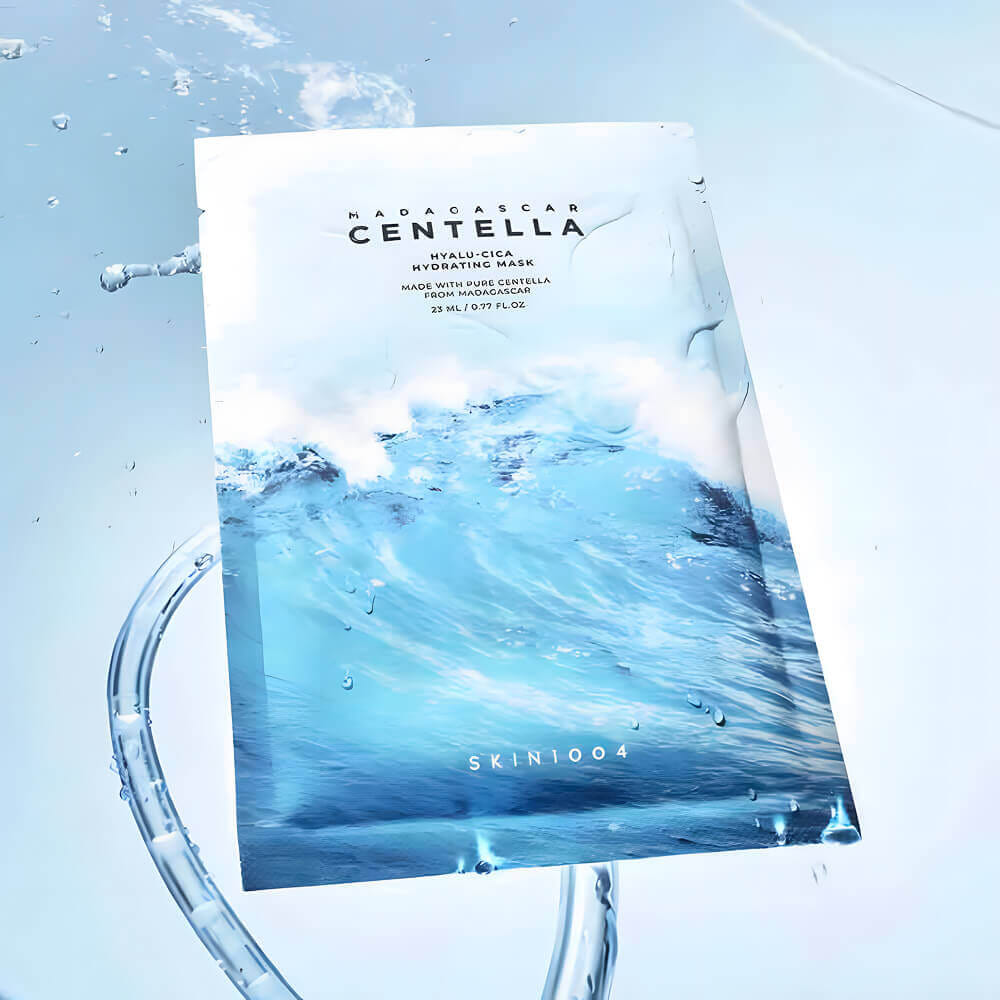 Увлажняющая тканевая маска с центеллой SKIN1004 Madagascar Centella Hyalu-Cica Hydrating Mask