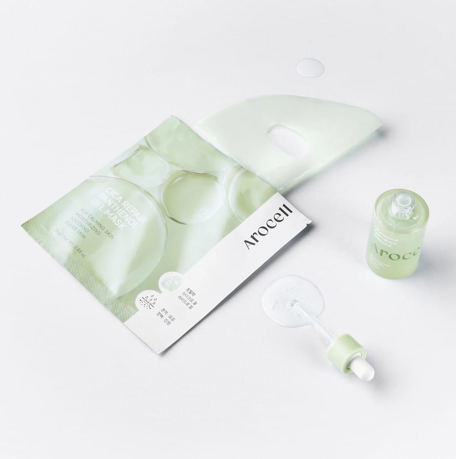 Восстанавливающая сыворотка с экзосомами, пантенолом и центеллой Arocell Cica Repair Panthenol Ampoule 40 мл