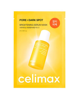 ПРИЕДЕТ 21-22.08 Маска для выравнивания тона и рельефа кожи Celimax Pore+Dark Spot Brightening Serum Mask ПРИЕДЕТ 21-22.08 Маска для выравнивания тона и рельефа кожи Celimax Pore+Dark Spot Brightening Serum Mask