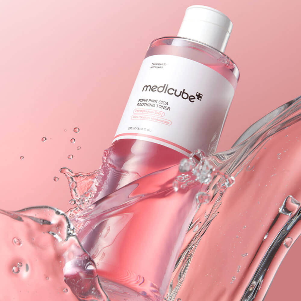 Успокаивающий тонер с ПДРН и центеллой Medicube PDRN Pink CICA Soothing Toner 250мл