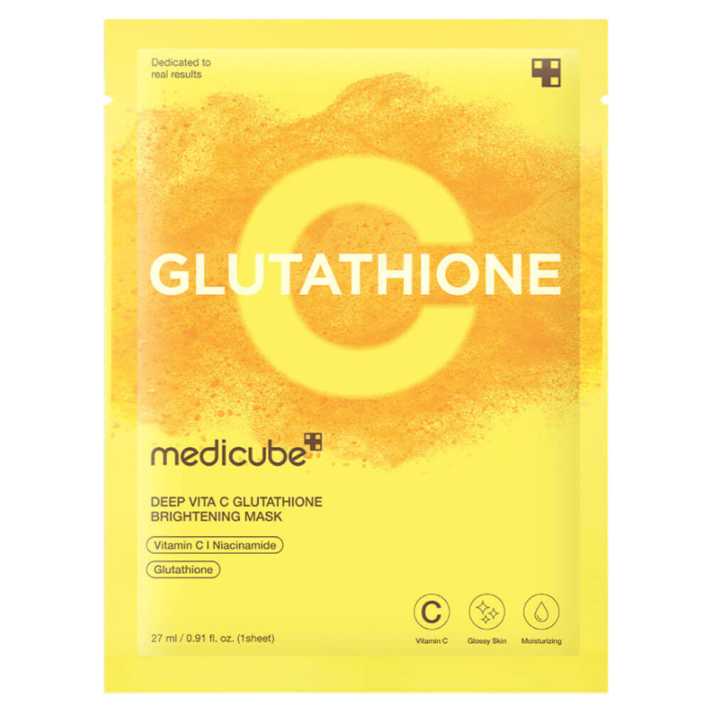 Осветляющая тканевая маска с глутатионом Medicube Deep Vita C Glutathione Brightening Mask