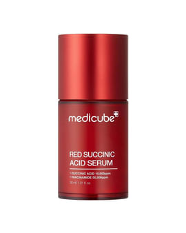 Сыворотка для проблемной кожи с янтарной кислотой Medicube Red Succinic Acid Serum 30мл Сыворотка для проблемной кожи с янтарной кислотой Medicube Red Succinic Acid Serum 30мл