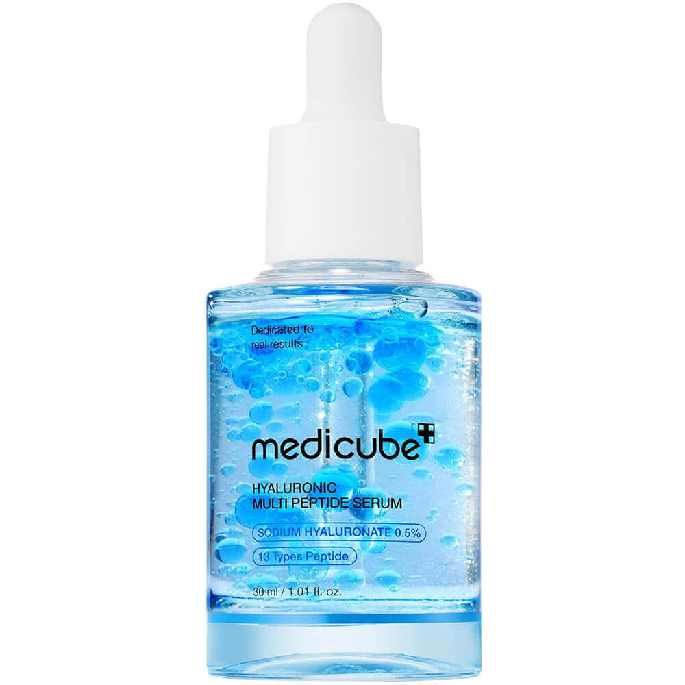 Двухфазная сыворотка с пептидами и ПДРН Medicube Hyaluronic Multi Peptide Serum 30мл