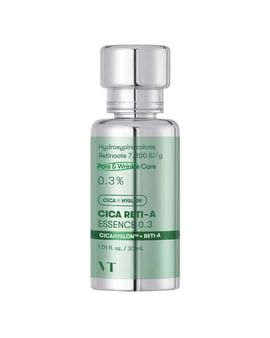 Бустер-эссенция с ретинолом и центеллой VT Cosmetics Cica Reti-A Essence 0.3 30мл Бустер-эссенция с ретинолом и центеллой VT Cosmetics Cica Reti-A Essence 0.3 30мл