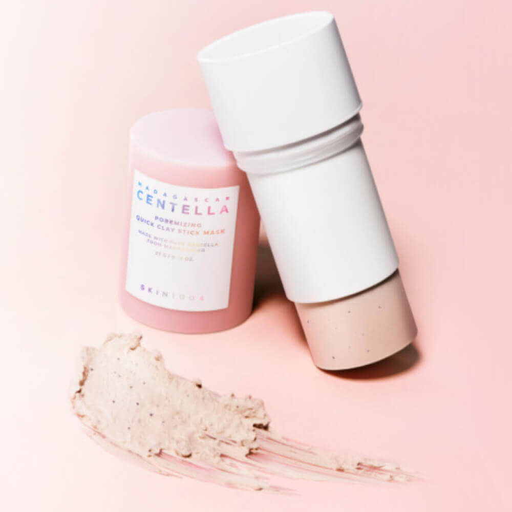 Глиняная маска для очищения пор в формате стика SKIN1004 Poremizing Quick Clay Stick Mask 27гр