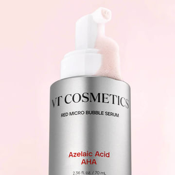 ПРИЕДЕТ 5.11.25 Пузырьковая сыворотка с азелаиновой кислотой VT Cosmetics Az AHA Red Micro Bubble Serum 70мл