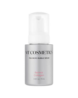 ПРИЕДЕТ 5.11.25 Пузырьковая сыворотка с ретинолом и коллагеном VT Cosmetics Retinol Collagen Pink Micro Bubble Serum 70мл ПРИЕДЕТ 5.11.25 Пузырьковая сыворотка с ретинолом и коллагеном VT Cosmetics Retinol Collagen Pink Micro Bubble Serum 70мл