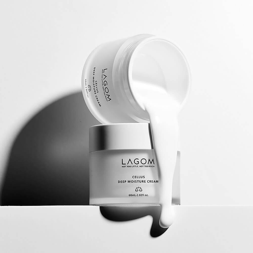 Глубокоувлажняющий крем с растительными стволовыми клетками Lagom Cellus Deep Moisture Cream 60мл