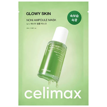 Увлажняющая маска с экстрактом нони Celimax Glowy Skin Noni Ampoule Mask
