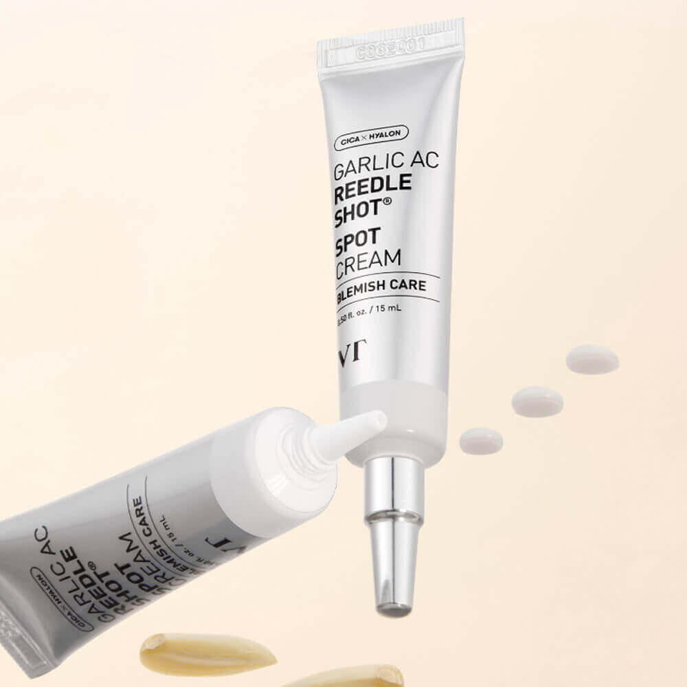 Локальный крем с микроиглами и чесноком VT Cosmetics Garlic AC Reedle Shot Spot Cream 15мл