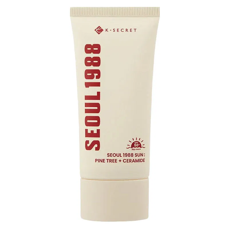 ПРИЕДЕТ ДО 13.03.26 Солнцезащитный крем-молочко с экстрактом сосны K-SECRET SEOUL 1988 Sun: Pine Tree + Ceramide SPF50 50мл