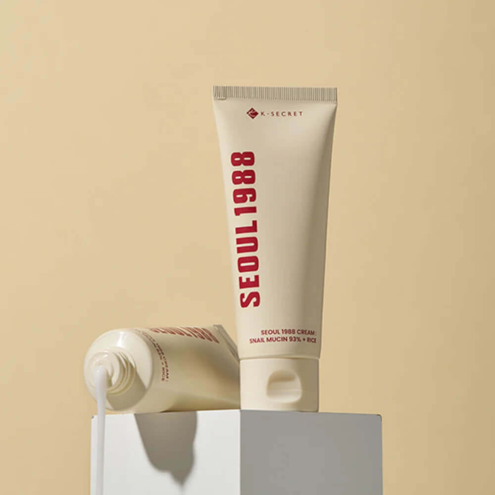 Увлажняющий крем с муцином улитки K-SECRET SEOUL 1988 Snail Mucin 93 and Rice 100мл