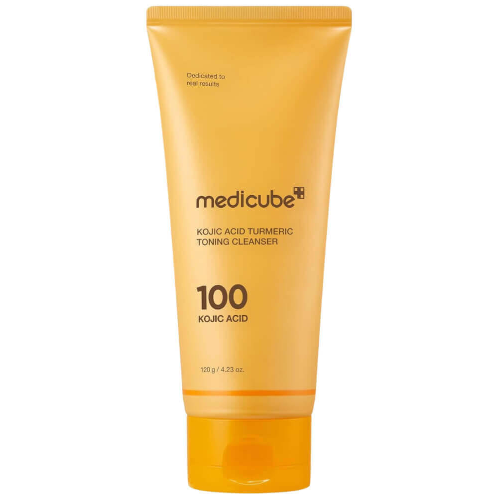ПРИЕДЕТ ДО 10.04.26 Пенка для умывания с кислотами Medicube Kojic Acid Turmeric Toning Cleanser 120мл