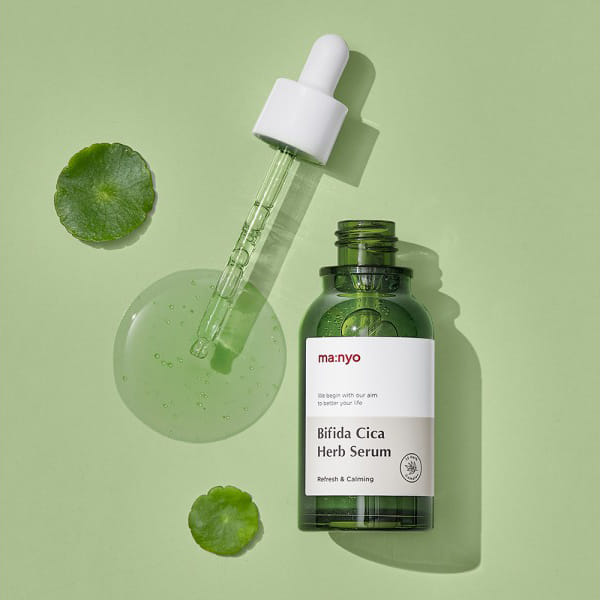 Успокаивающая сыворотка против воспалений MANYO Bifida Cica Herb Serum 50мл