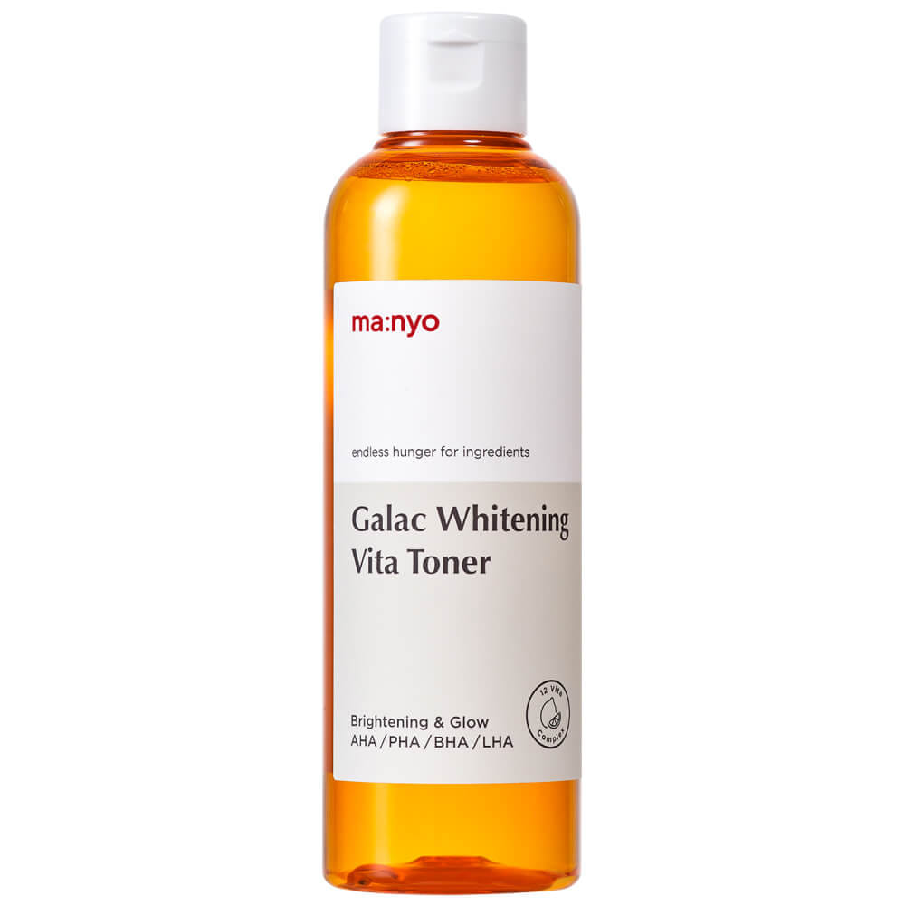 Тонер мультивитаминный для тусклой кожи MANYO Galac Whitening Vita Toner 210мл