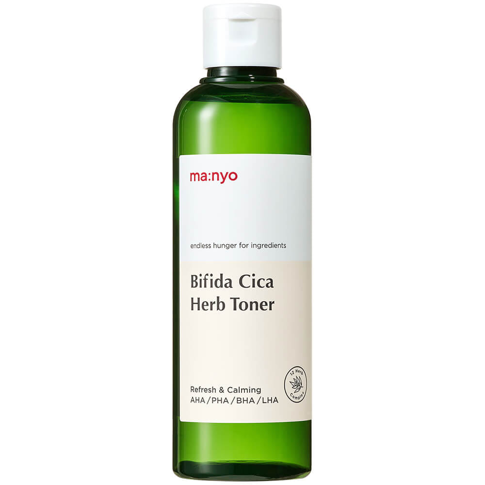 Успокаивающий тоник для чувствительной кожи MANYO Bifida Cica Herb Toner 210мл