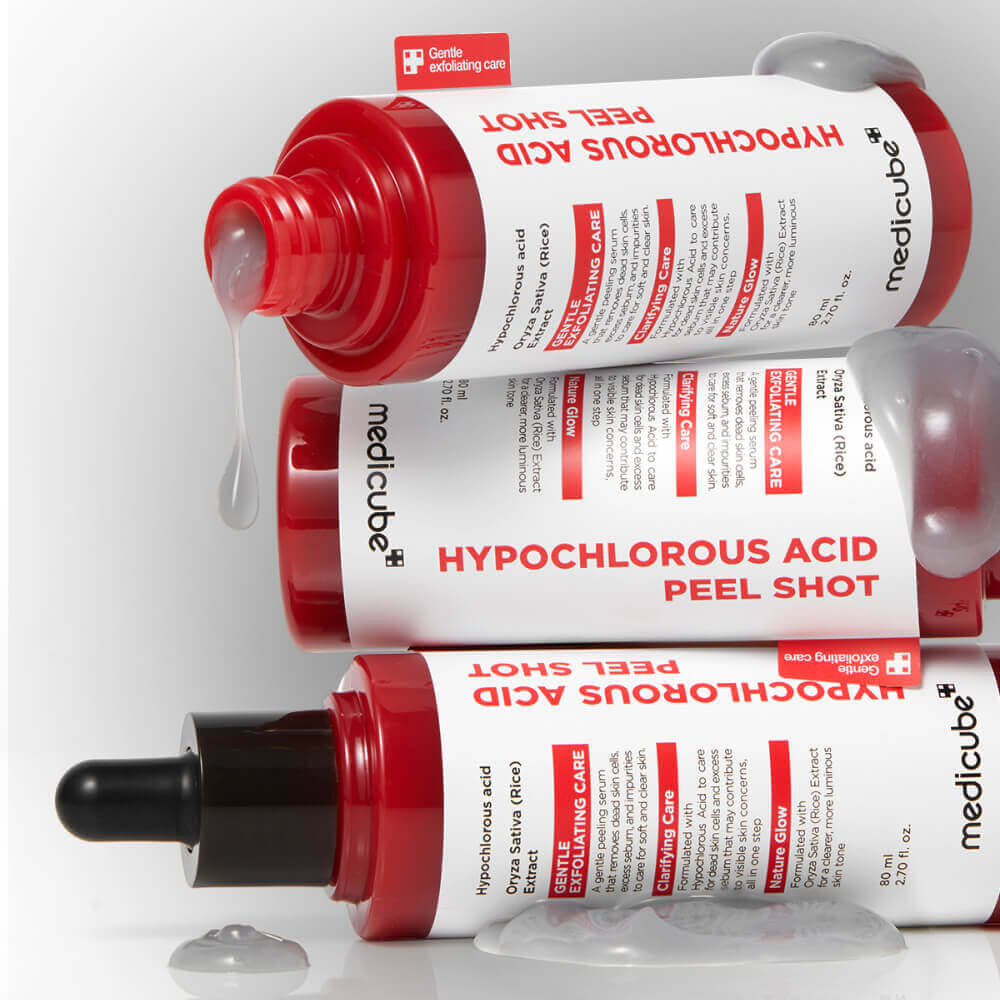 Пилинг-скатка для проблемной кожи Medicube Hypochlorous Acid Peel Shot 80мл