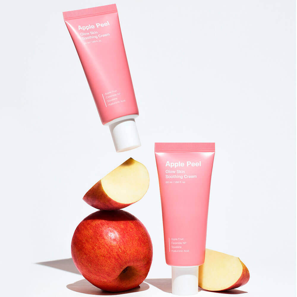 Разглаживающий и успокаивающий крем с экстрактом яблока Sungboon Editor Apple Peel Glow Skin Soothing Cream 50мл
