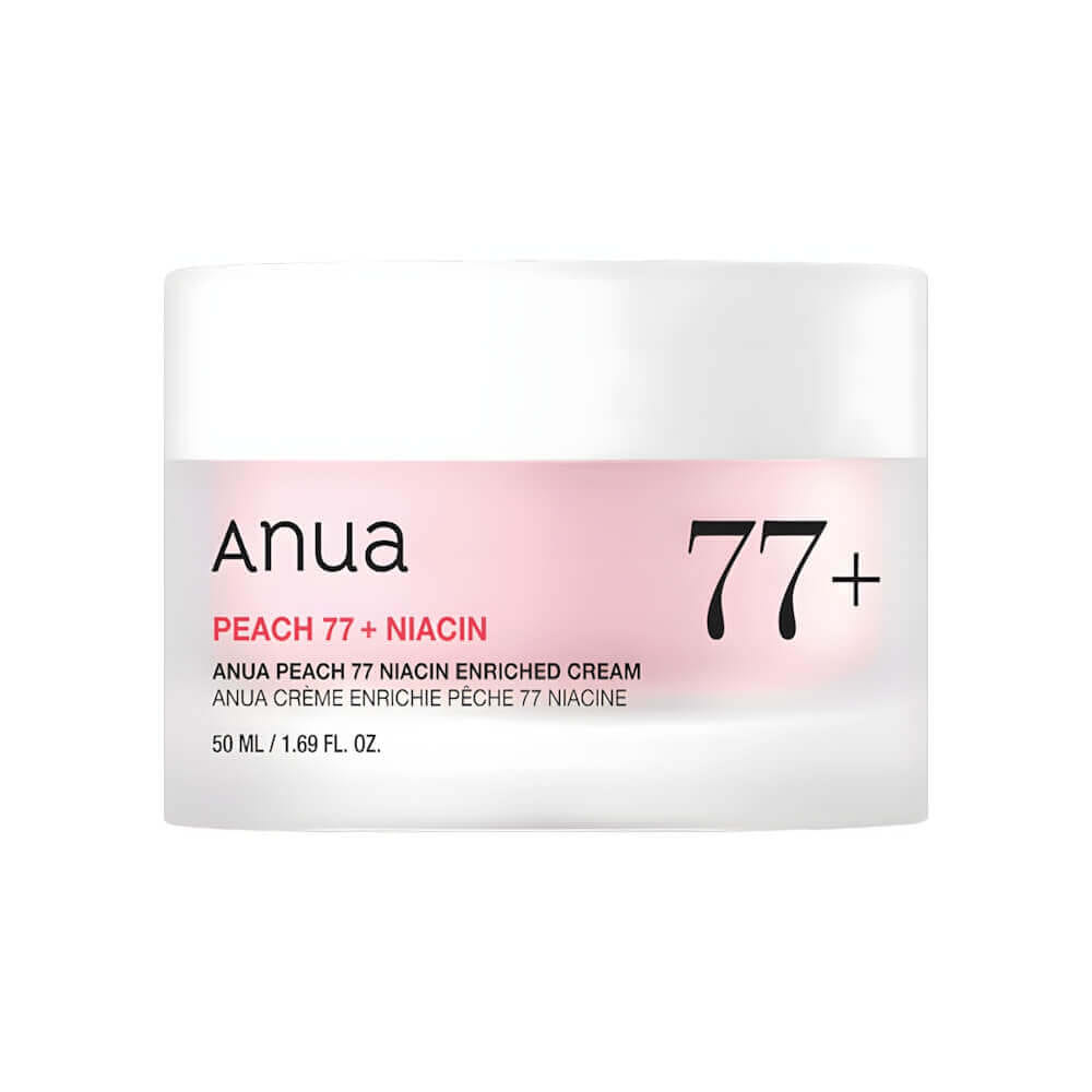 ПРИЕДЕТ ДО 12.05.26 Укрепляющий крем с ниацинамидом и персиком Anua Peach 77 Niacin Enriched Cream 50мл