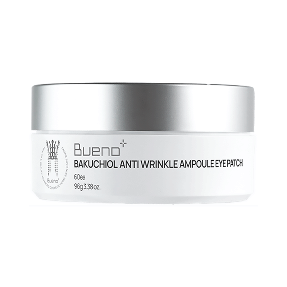 ПОСТУПИТ ДО 15.09 Лифтинг-патчи для век с бакучиолом и ретинолом Bueno Bakuchiol Anti Wrinkle Ampoule Eye Patch 60шт