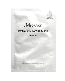 Тканевая маска для осветления кожи с пептидами JM Solution Donation Facial Mask Dream 37ml