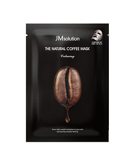 Маска тканевая успокаивающая от отеков с экстрактом кофе JM Solution The Natural Coffee Mask Calming 30мл