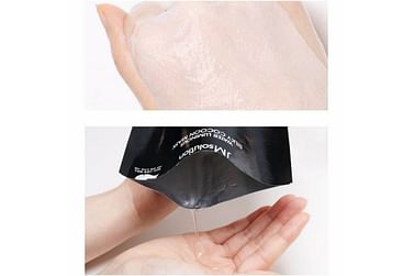 Маска тканевая для упругости кожи с протеинами шелка JM Solution Water Luminous Silky Cocoon Mask Black 35ml